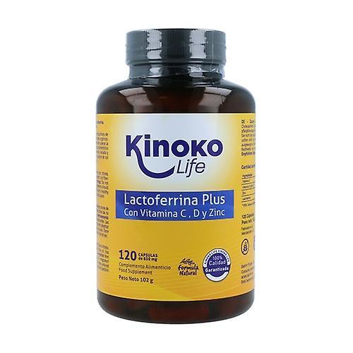 Kinoko Life Laktoferín plus s vitamínmi C, D a zinkom 120 kapsúl on Productcaster.