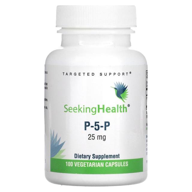 Seeking Health, P-5-P, 25 mg, 100 Vegetarian Capsules on Productcaster.