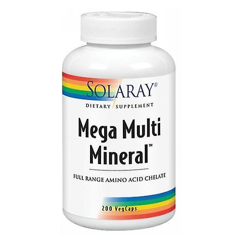 Solaray Mega Multi Mineral, 200 čiapok (balenie po 1) on Productcaster.