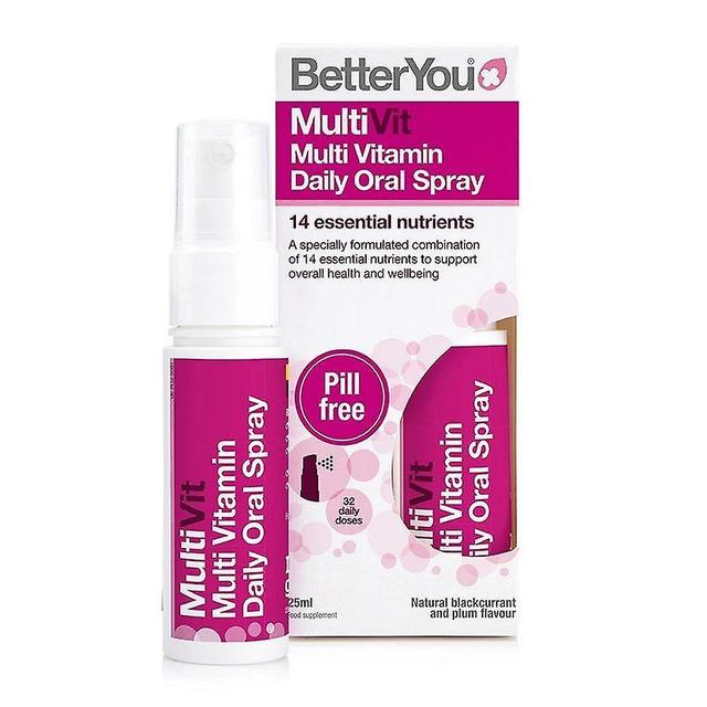 Better You BetterYou MultiVit Oral Spray 25ml on Productcaster.