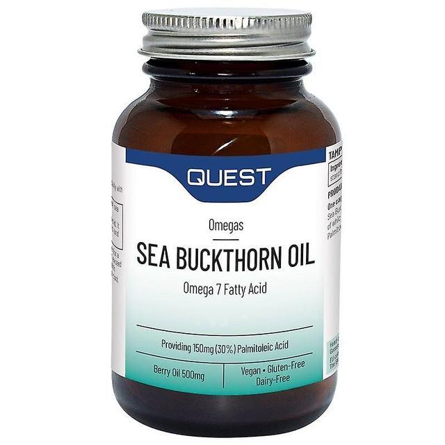 Quest Vitamins Quest Vitamine Sea Buckthorn Caps 120 (601498) on Productcaster.