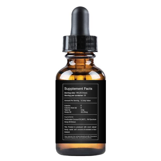 30ml Premium 50% Strong Strength Seed Extract Oil 2500mg Organic Herbs Drop on Productcaster.