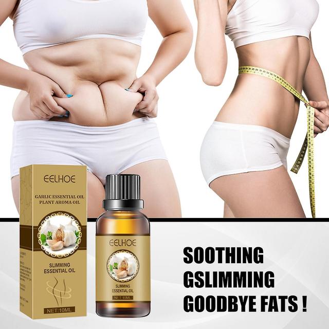 Garlic Slimming Essential Oil Lymphatic Drainage Therapy Lose Weight Fat Burning Promote on Productcaster.