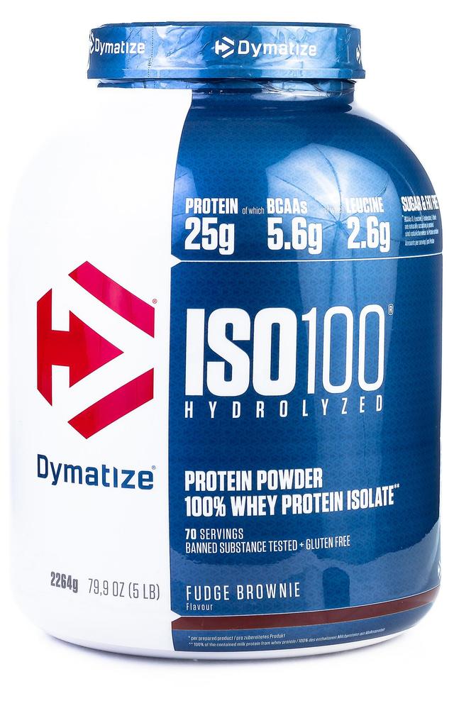 Dymatize Iso100 Fudge Brownie 2200 g dymatiseren on Productcaster.