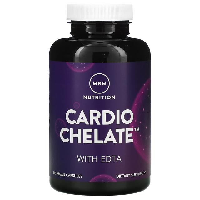 MRM Nutrition, Cardio Chelate with EDTA, 180 Vegan Capsules on Productcaster.