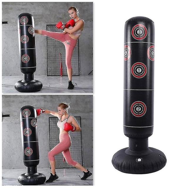 160cm Punching Bag,kids Inflatable Free Standing Tumbler Sandbag on Productcaster.