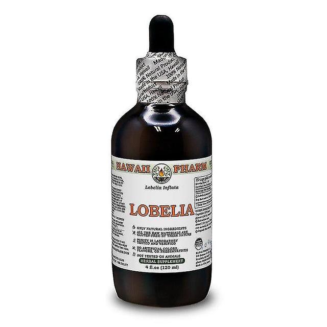 Supplément à base de plantes d’extrait liquide de lobélie (lobelia inflata) 120 ml on Productcaster.