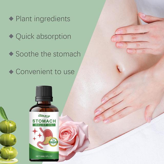 Zgwelt STOMACH DISCOMFORT RELIEF OIL, Stomach & Intestinal Relief Oil, Stomach Restore, Natural Heartburn Relief Supplement, Improve Indigestion 30... on Productcaster.