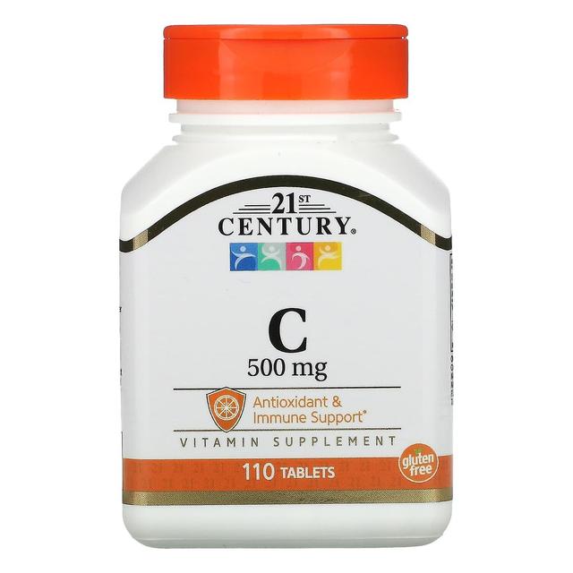 21st Century 21. århundrede, C-vitamin, 500 mg, 110 tabletter on Productcaster.