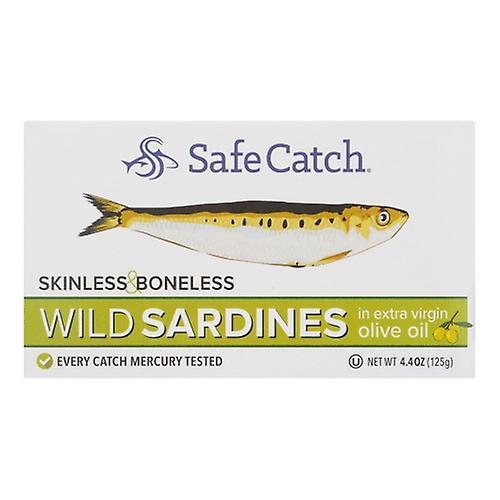 Safecatch Sardine Wild Blsl In Evoo, Case of 12 X 4.4 Oz (Pack of 1) on Productcaster.