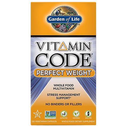 Garden of Life Vitamin Code, Perfect Weight Formula 120 Caps (Pack of 2) on Productcaster.