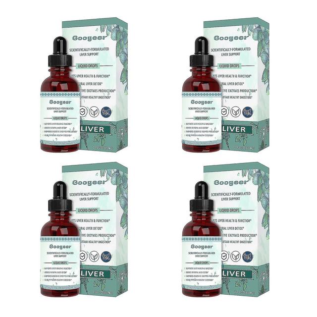 Reparatie Druppels Leverreiniging Detox Liver Support Supplement 4pcs on Productcaster.