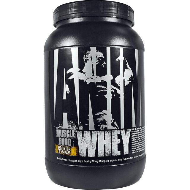 Universal Nutrition Univerzálna výživa Zvierat Srvátka - Asi 27 porcií - Cookies & Cream Biela 27 Servings on Productcaster.