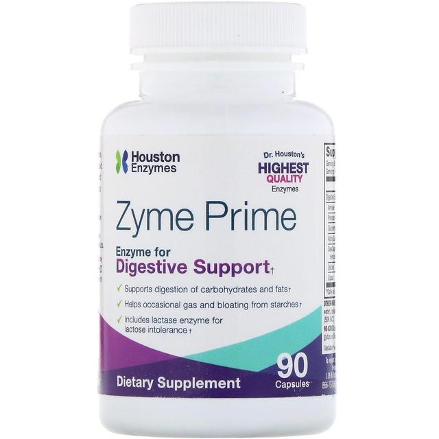 Houston Enzymes Houston Enzymer, Zyme Prime, 90 Kapsler on Productcaster.