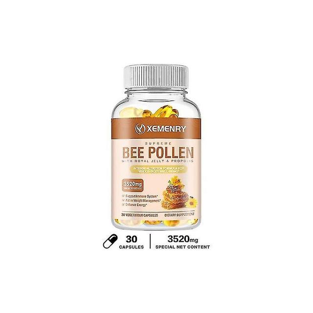 Vorallme Bee Pollen 3520 Mg 120 Vegetarian Capsules 30 Capsules on Productcaster.