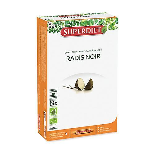 Super Diet Organic black radish 20 bulbs of 15ml on Productcaster.