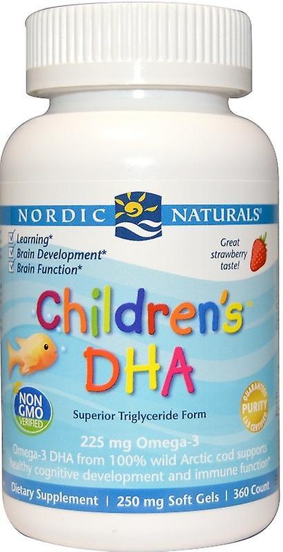 Nordic Naturals Strawberry Children's DHA 180 Softgels 105 gr on Productcaster.