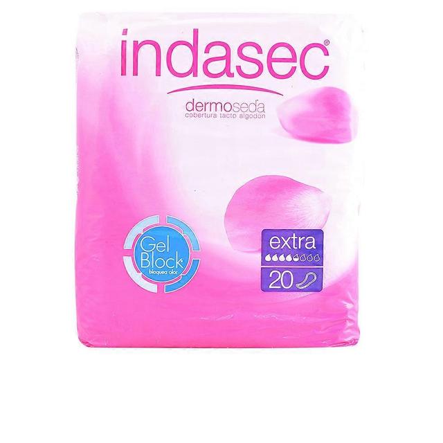 Indasec dermoseda compresses incontinence extra 20 units on Productcaster.