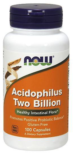 NOW Foods Nå mat Acidophilus to milliarder 100 kapsler on Productcaster.