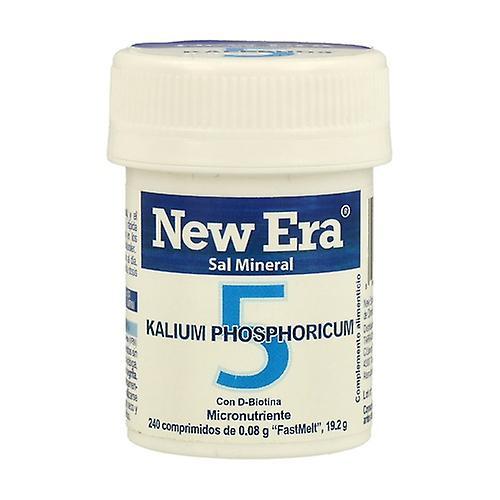 New Era Schüssler 5 Kalium Phosphoricum 240 Sublingual pills on Productcaster.