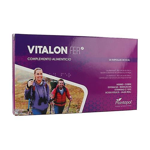 Planta Pol Vitalon Fer 20 ampoules on Productcaster.