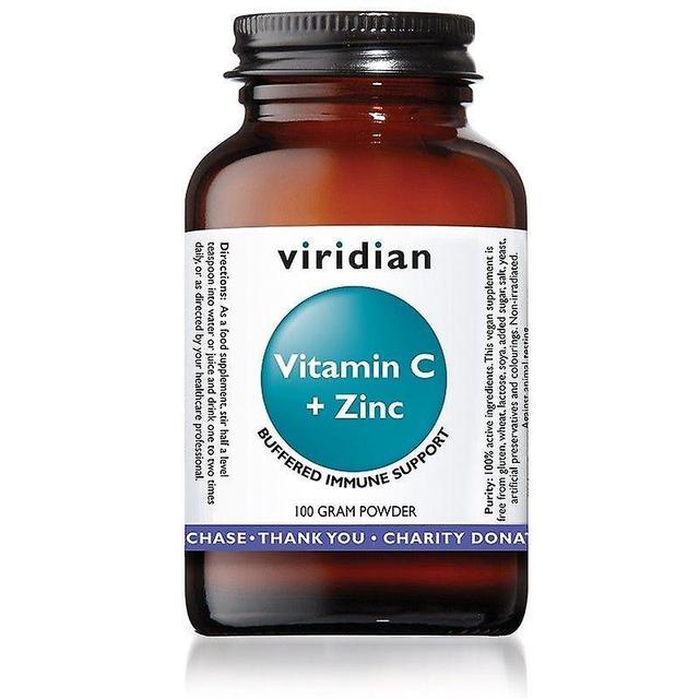 Viridian Vitamin C & Zinc Powder 100g (223) on Productcaster.