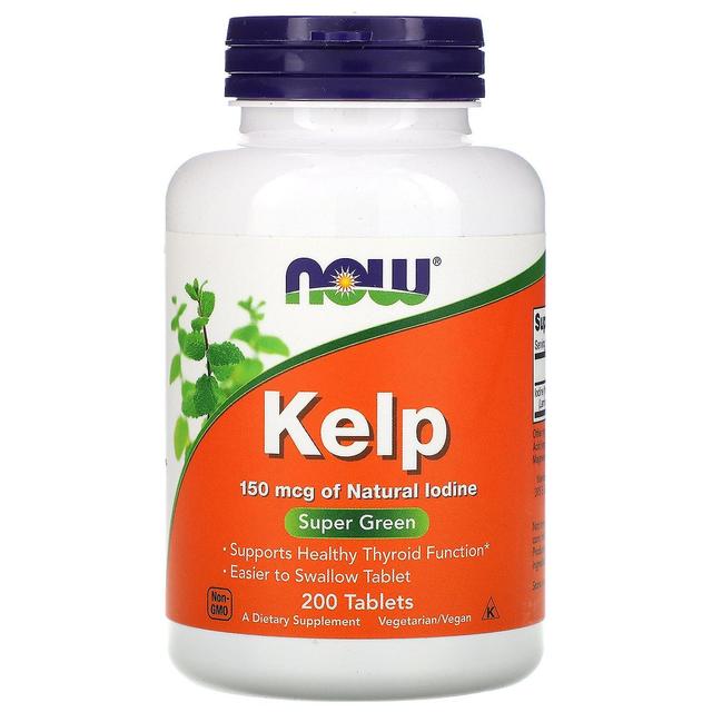 Now Foods, Kelp, 150 mcg, 200 Tablets on Productcaster.