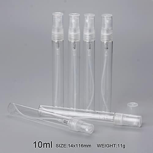 Glass Flasker 100STK / Lot 10ML Sample Spray flaske for gave Portable Glass Parfyme flaske Atomizer Co on Productcaster.