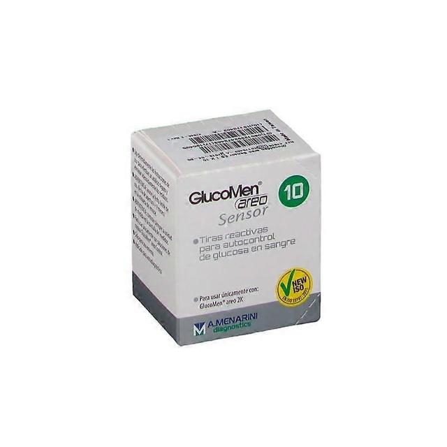 Menarini glucomen areo sensor glucosa 10 tiras on Productcaster.