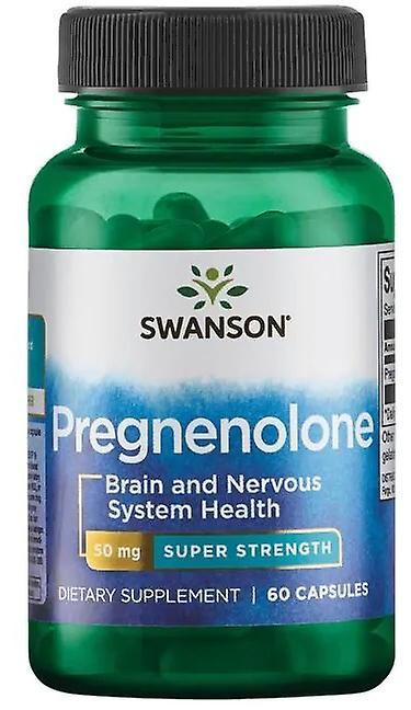 Swanson Pregnenolone 50 mg 60 Cápsula on Productcaster.