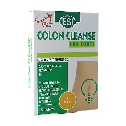 ESI Colon Cleanse Lax Forte 15 tablets on Productcaster.