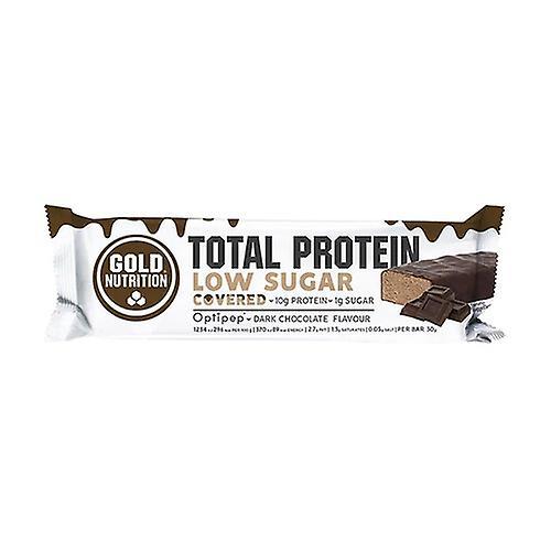 Gold Nutrition Dark chocolate covered protein bar 1 bar of 30g (Chocolate) on Productcaster.