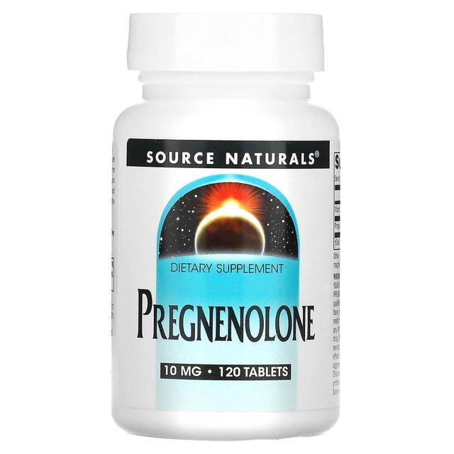 Source Naturals, Pregnenolone, 10 mg, 120 Tablets on Productcaster.