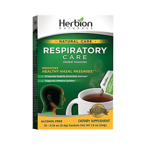 Herbion Naturals Respiratory Care, 10 sachets (paquet de 2) on Productcaster.