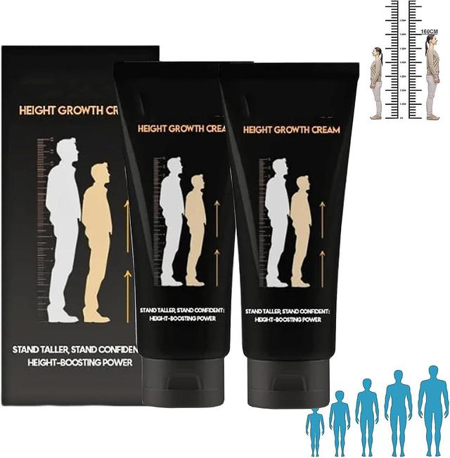 Wtowin Höjdtillväxtkräm, Natural Peak Height Booster Benmassagegeler, Höjdökning Cream Stimulant för ungdomars bentillväxt -60g 2st - 120g on Productcaster.