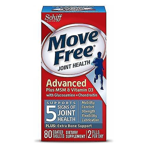 /bio Foods Move Free Advanced Plus Msm, Vitamin D 80 Tabs (pack Of 1)- on Productcaster.