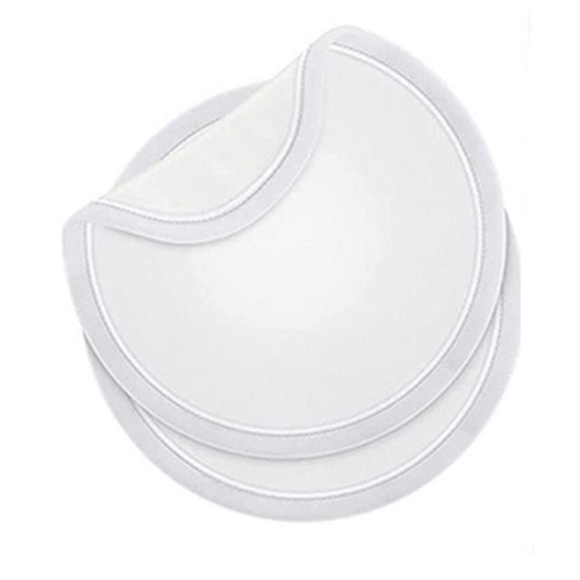 Round Castor Oil Breast Pack Wrap Breathable Castor Oil Compress Chest Mat for Relaxing White on Productcaster.