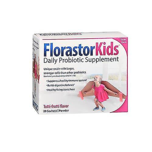 Kids Daily Probiotic Supplement Powder Tutti-Frutti Flavor, 20 Each (Pack of 6) on Productcaster.