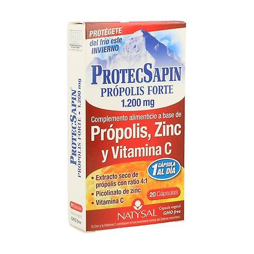 Natysal Protecsapin Propolis forte 1.200 mg 20 capsules on Productcaster.