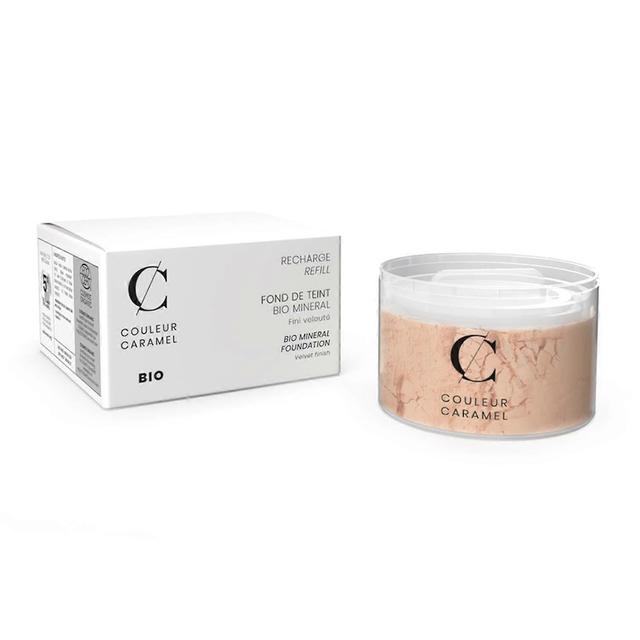 Couleur caramel n21 beige clair mineral foundation refillable compact on Productcaster.