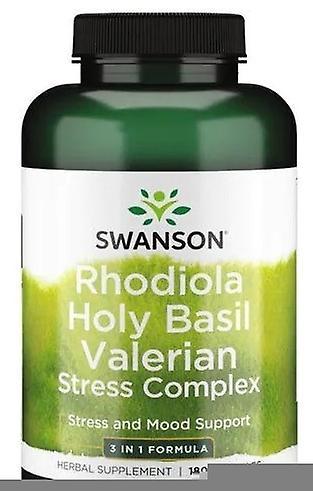 Swanson Full Spectrum Rhodiola Holy Basil valerian stress complex 180 capsulas 190 gr on Productcaster.