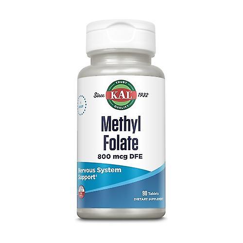 Kal Methyl folate 90 capsules of 800μg on Productcaster.