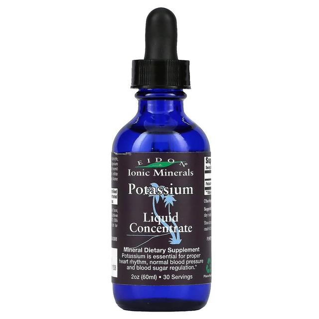 Eidon Mineral Supplements, Kalium-Flüssigkonzentrat, 2 oz (60 ml) on Productcaster.