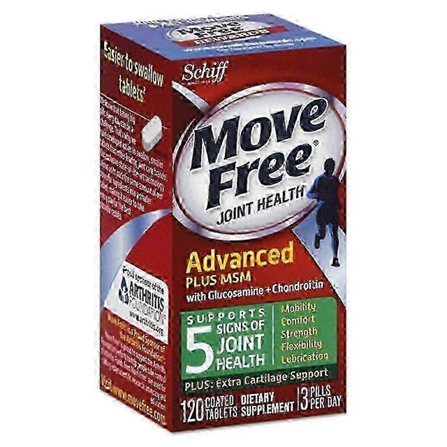 Schiff Move free advanced glucosamine chondroitin plus msm, tablets, 120 ea on Productcaster.