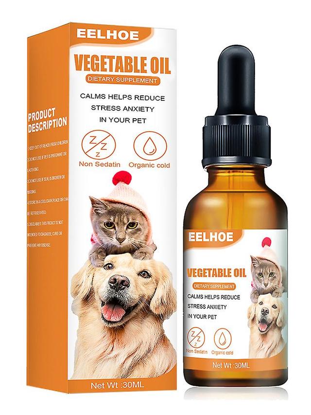 Finiss Natural Organic Calming Drops Pet Anxiety Relief Blend Essential Oil For Dogs Cats Create An Anxiety-free Experience Skin Health For Thunder... on Productcaster.