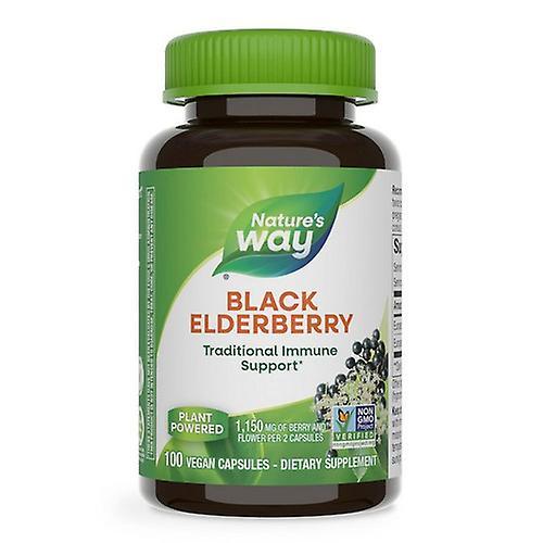 Nature's Way Elderberry, 100 Caps (Case of 3) (Pack of 4) on Productcaster.