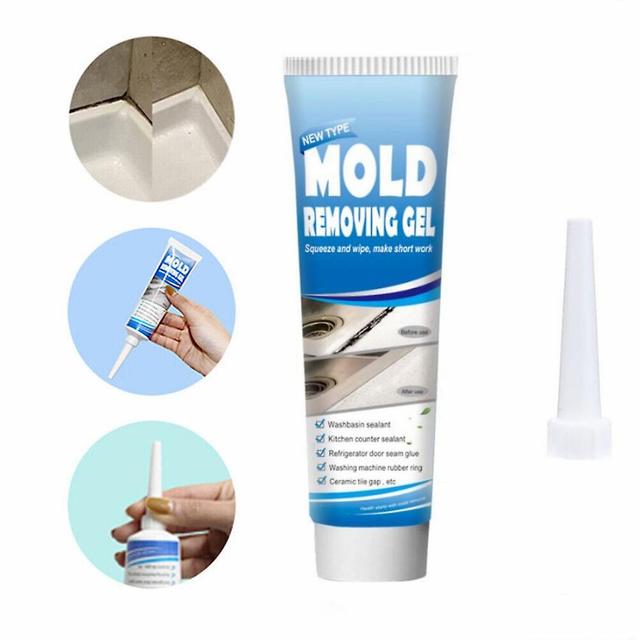 1-3pcs New Mould Magic Extreme Gel Formula Remover Tube Eco Friendly Taps Sinks Grout Windows 120g High Quality 1PC on Productcaster.