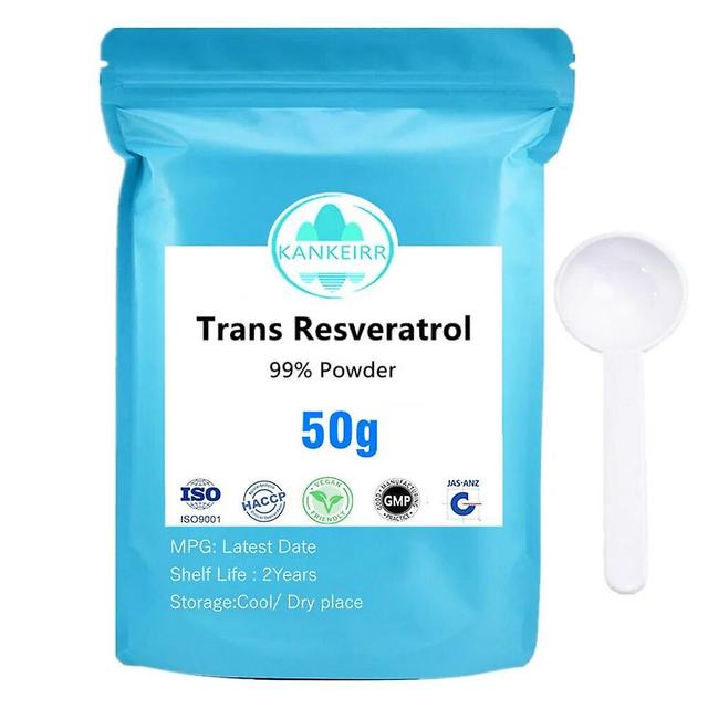 Huamade 50g-1000g 99% Pure Trans Resveratrol Powdergood 500g on Productcaster.