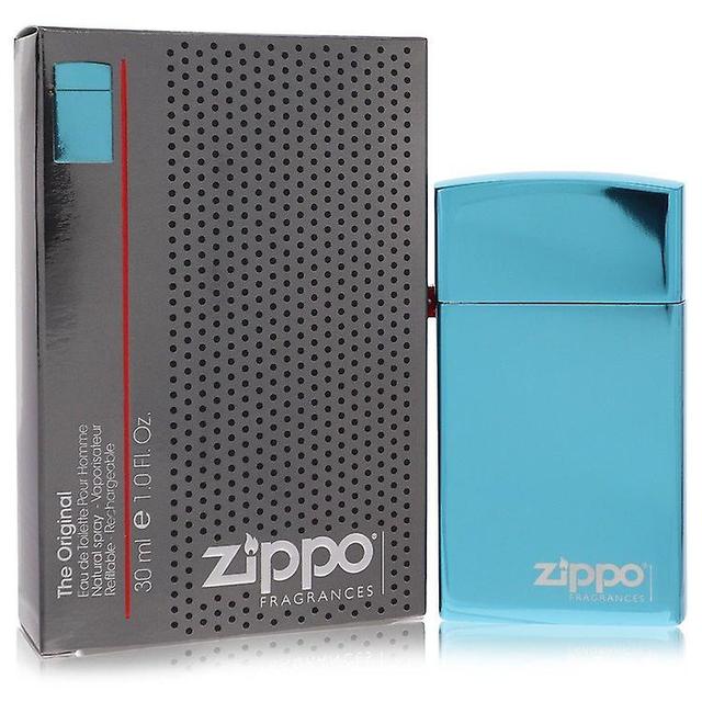 Zippo blå eau de toilette påfyllbar spray av zippo 5649 on Productcaster.