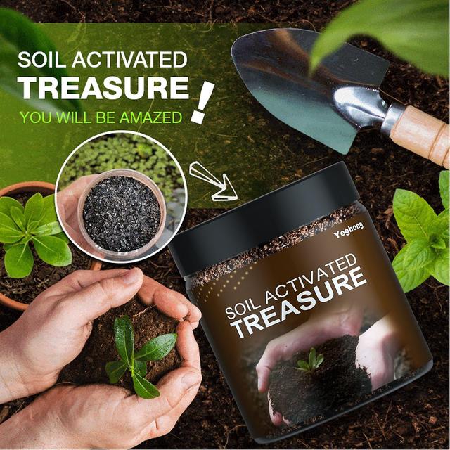 Yegbong soil activator nutritious soil mineral source loose soil conditioner promotes plant rooting and prevents compaction 200g on Productcaster.